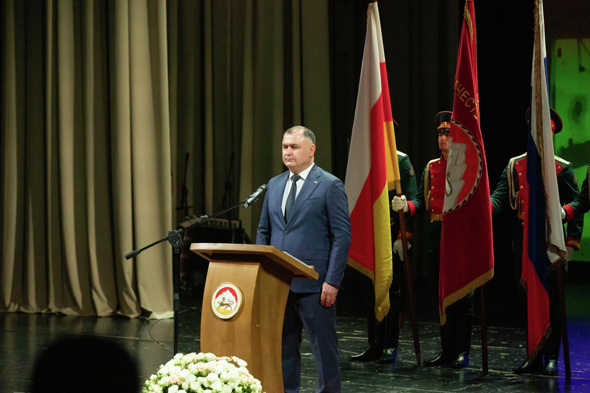 Торжественное собрание посвященное Дню защитника Отечества - Sputnik Южная Осетия, 1920, 20.02.2026