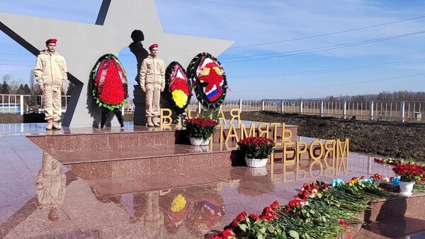 В Северной Осетии почтили память воинов, погибших в зоне СВО - Sputnik Южная Осетия