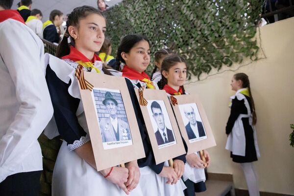 В Дзауской средней школе Республики Южная Осетия открыли Музей боевой славы - Sputnik Южная Осетия