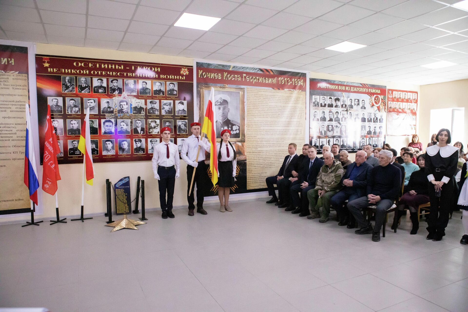 В Дзауской средней школе Республики Южная Осетия открыли Музей боевой славы - Sputnik Южная Осетия, 1920, 25.02.2026