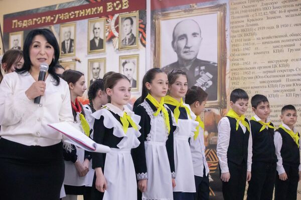 В Дзауской средней школе Республики Южная Осетия открыли Музей боевой славы - Sputnik Южная Осетия