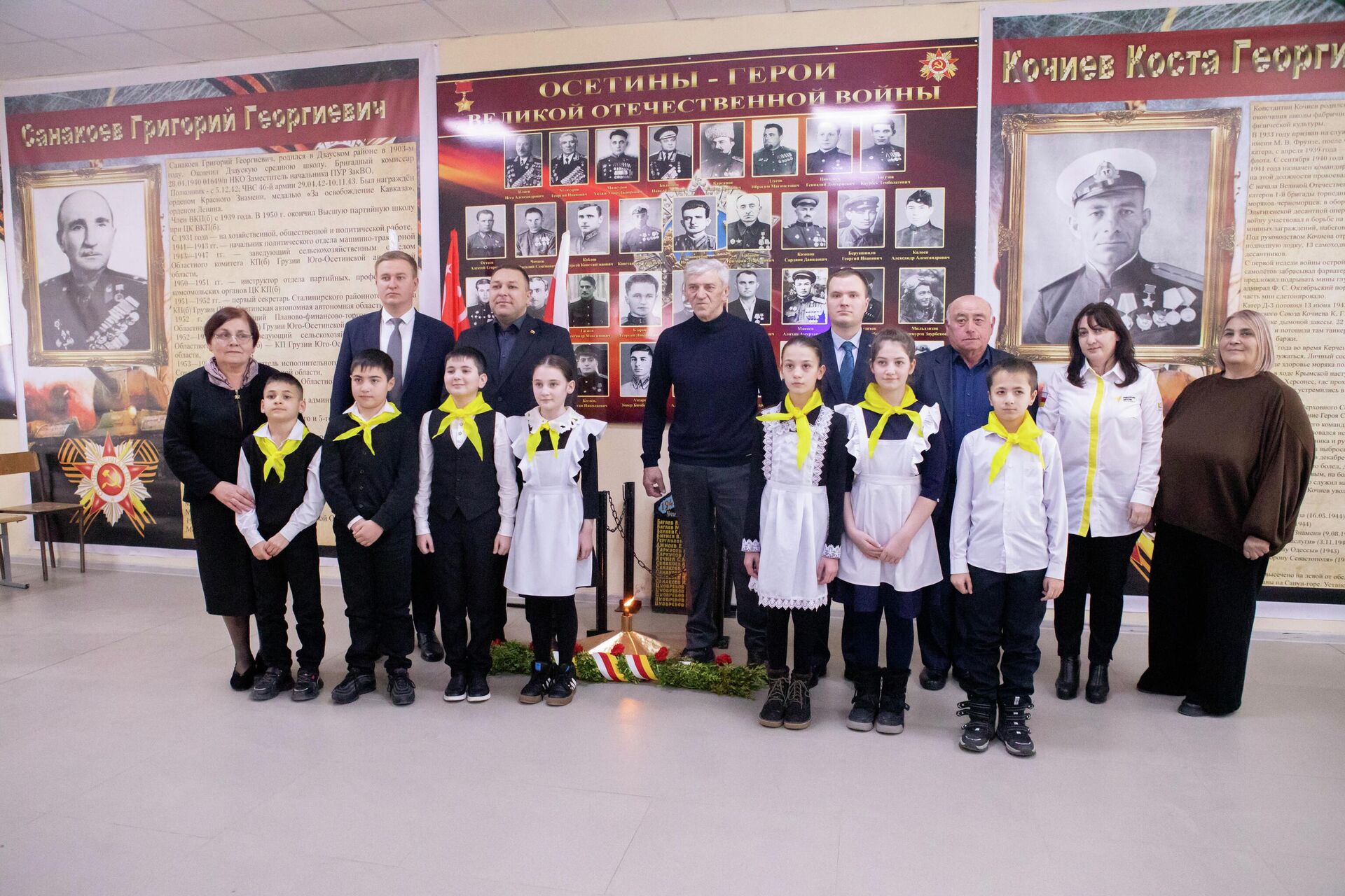 В Дзауской средней школе Республики Южная Осетия открыли Музей боевой славы - Sputnik Южная Осетия, 1920, 25.02.2026