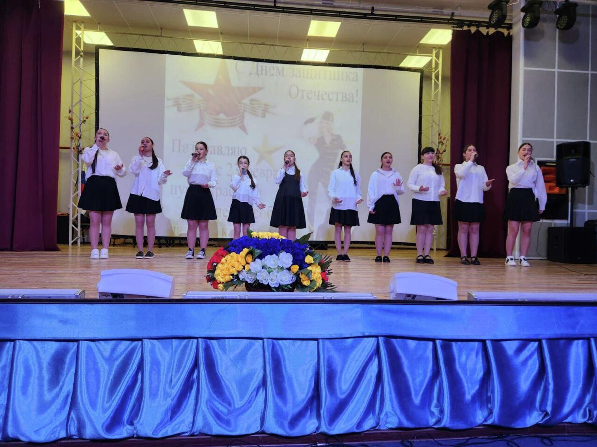 Праздничный концерт в поселке Ленингор ко Дню защитника Отечества - Sputnik Южная Осетия, 1920, 25.02.2026