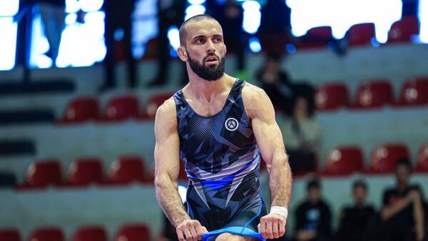 Чермен Тавитов на рейтинговом турнире UWW в Албании - Sputnik Южная Осетия