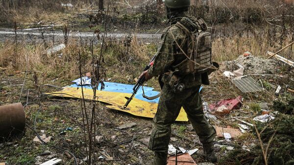 Военнослужащий группировки войск Центр   - Sputnik Южная Осетия