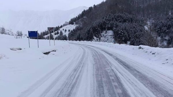 Гололедица на Транскаме  - Sputnik Южная Осетия