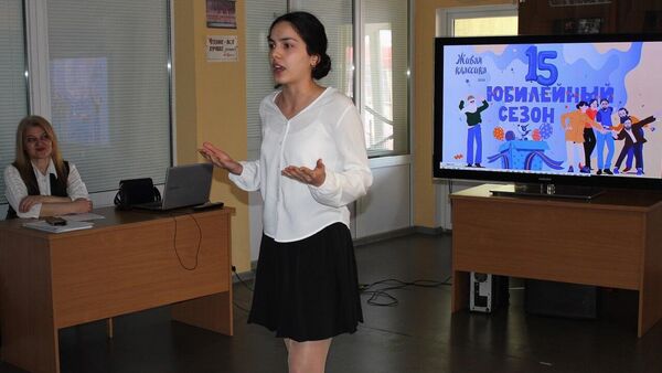 Международный конкурс юных чтецов Живая классика в Цхинвале - Sputnik Южная Осетия