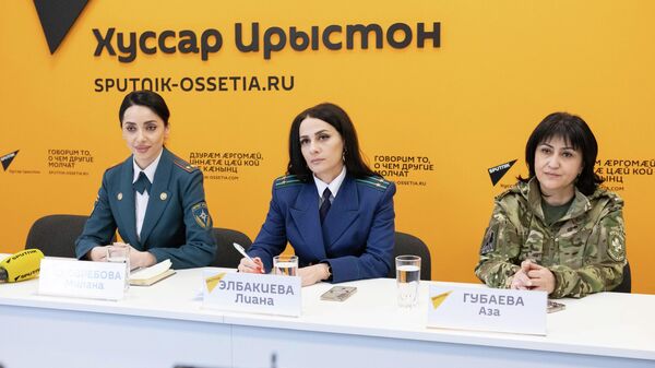 Женщины Южной Осетии на страже мира: пресс-конференция Sputnik - Sputnik Южная Осетия