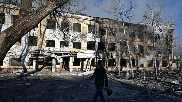 Последствия обстрела Донецка - Sputnik Южная Осетия