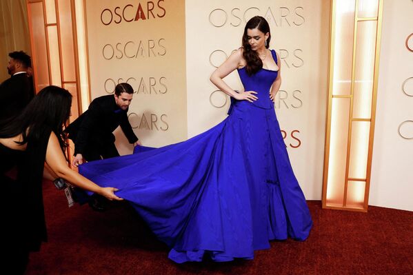 Барби Феррейра позирует на красной дорожке во время прибытия гостей на 98-ю церемонию вручения премии "Оскар" в Голливуде, CША Барби Феррейра позирует на красной дорожке во время прибытия гостей на 98-ю церемонию вручения премии "Оскар" в Голливуде, CША - Sputnik Южная Осетия