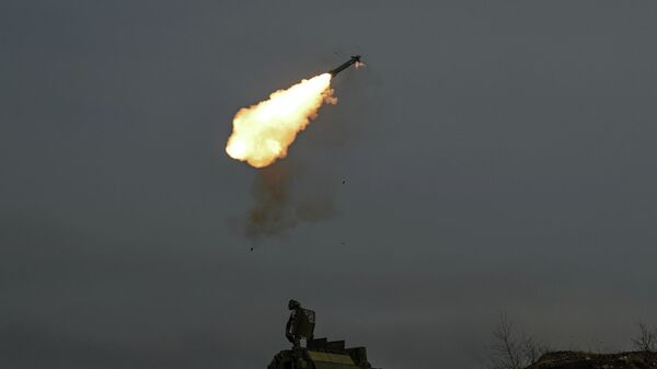 Боевая работа ПВО. Архивное фото  - Sputnik Южная Осетия