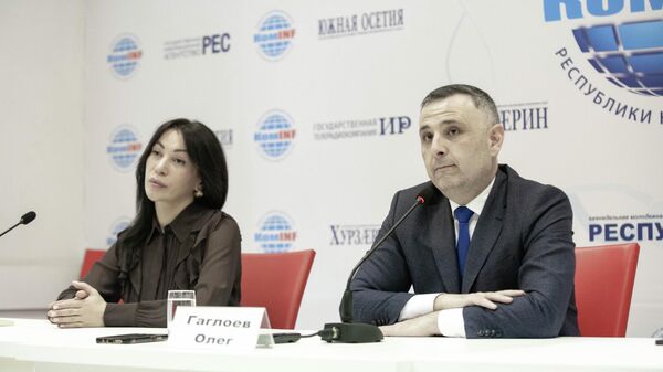 Пресс-конференция с Олегом Гаглоевым - Sputnik Южная Осетия