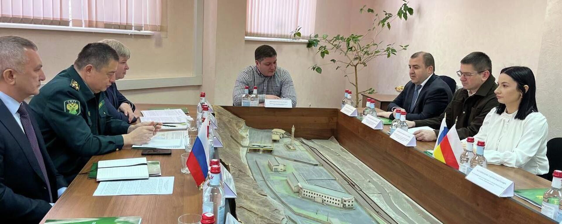 Рабочая встреча представителей таможенных служб РЮО и РФ.  - Sputnik Южная Осетия, 1920, 20.03.2026