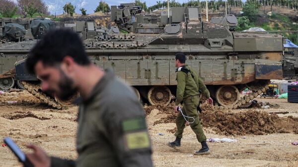 Израильские военнослужащие. Архивное фото  - Sputnik Южная Осетия