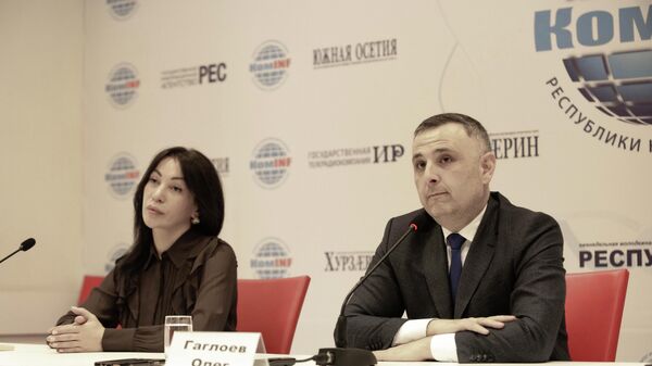 Пресс-конференция с Олегом Гаглоевым - Sputnik Южная Осетия