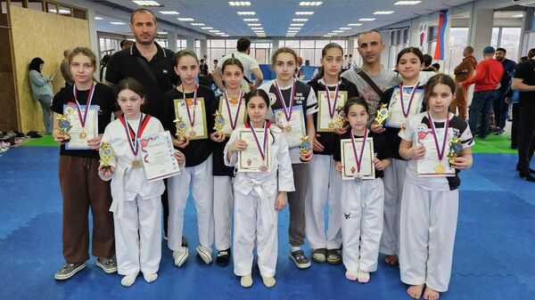 Команда Южной Осетии по тхэквандо - Sputnik Южная Осетия