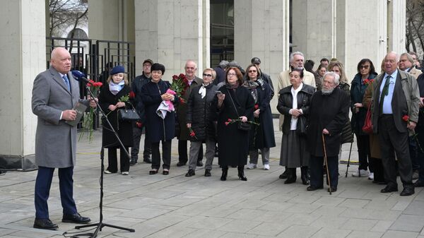 Открытие мемориальной доски дипломату Валентину Фалину в Москве - Sputnik Южная Осетия