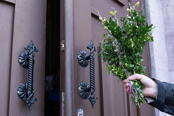 Вербное воскресенье Вербное воскресенье - Sputnik Южная Осетия