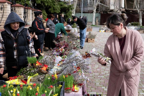 Вербное воскресенье Вербное воскресенье - Sputnik Южная Осетия