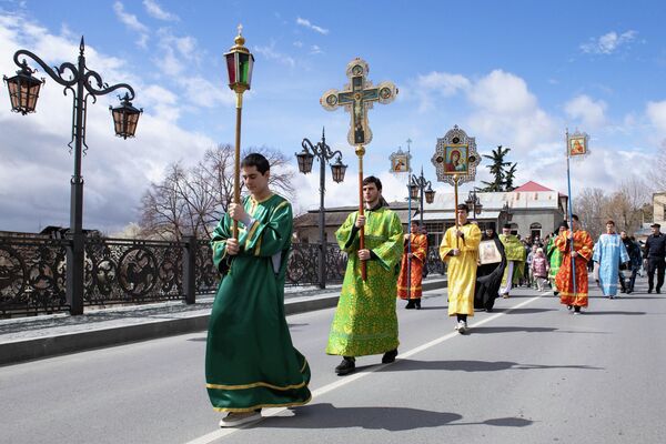 Вербное воскресенье Вербное воскресенье - Sputnik Южная Осетия