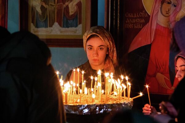 Вербное воскресенье Вербное воскресенье - Sputnik Южная Осетия