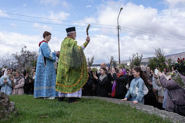 Вербное воскресенье Вербное воскресенье - Sputnik Южная Осетия