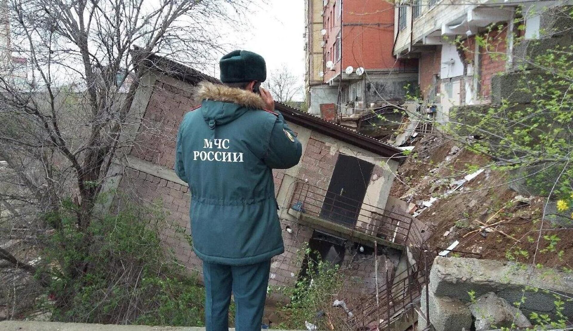 Подтопления после дождей в Дагестане - Sputnik Южная Осетия, 1920, 06.04.2026