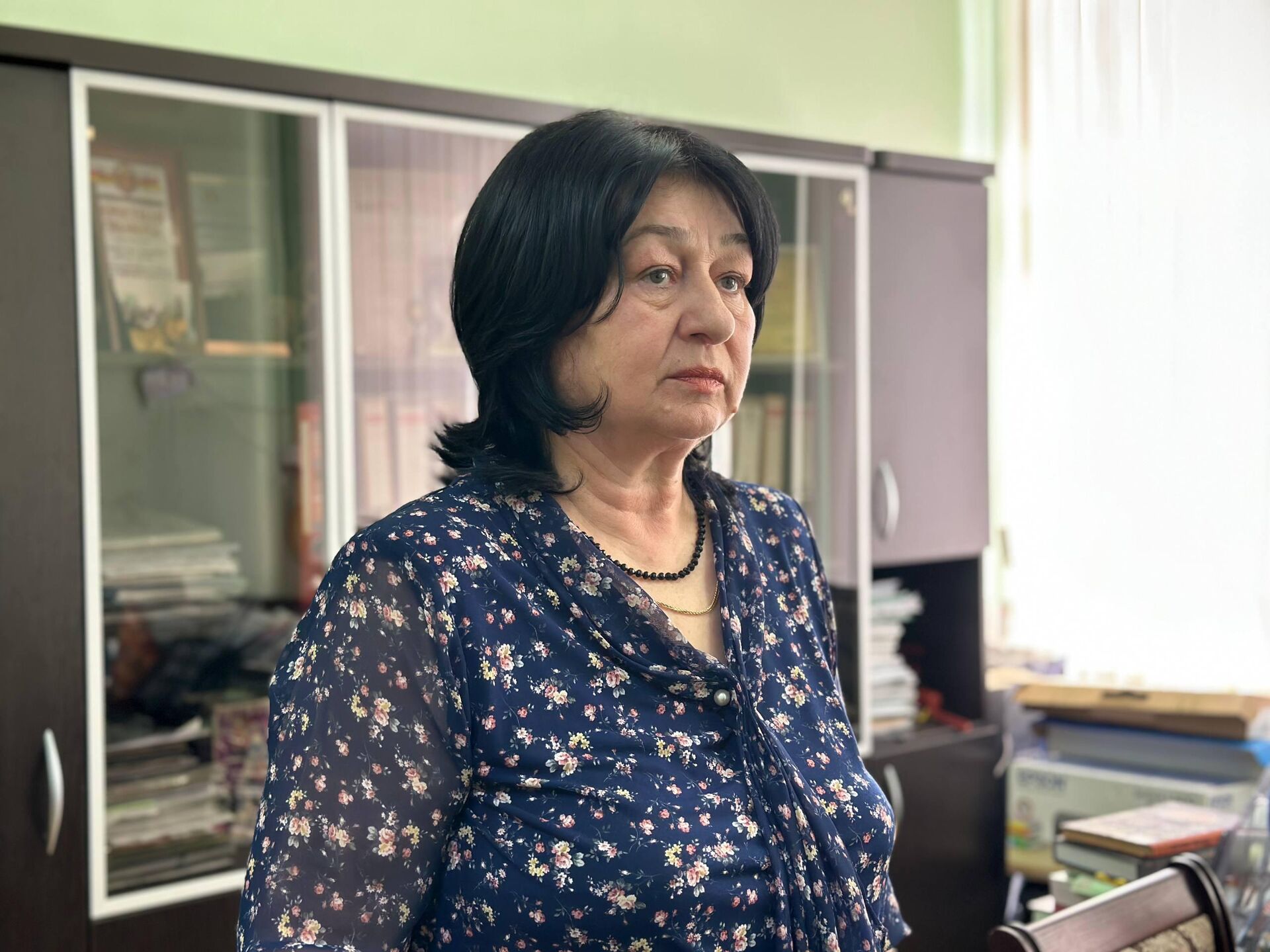 Директор СОШ №9 Зара Зассеева - Sputnik Южная Осетия, 1920, 07.04.2026