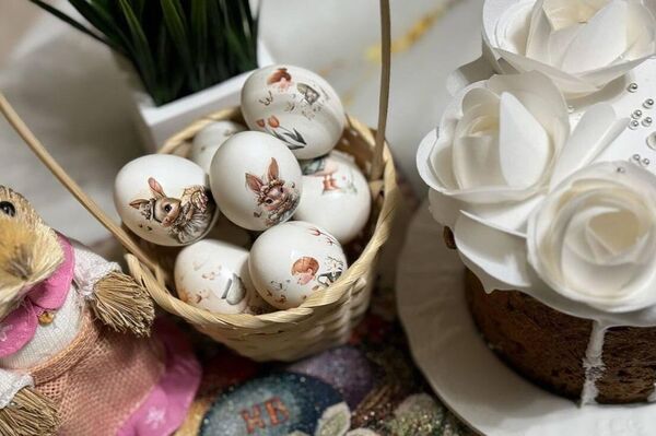 Пасхальные угощения кондитера Линды Джигкаевой Пасхальные угощения кондитера Линды Джигкаевой - Sputnik Южная Осетия