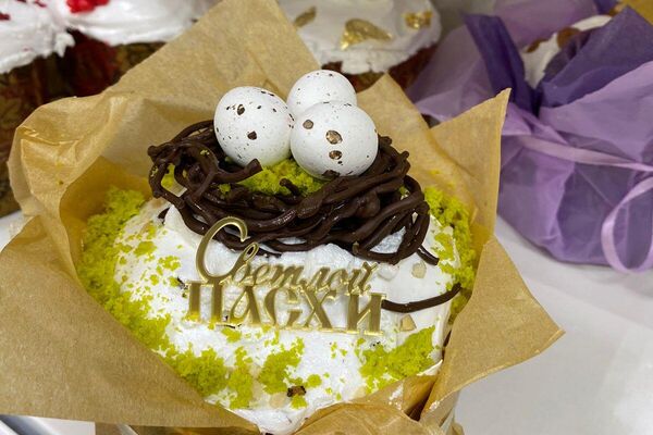 Пасхальные куличи кондитерского дома Анечка Пасхальные куличи кондитерского дома Анечка - Sputnik Южная Осетия