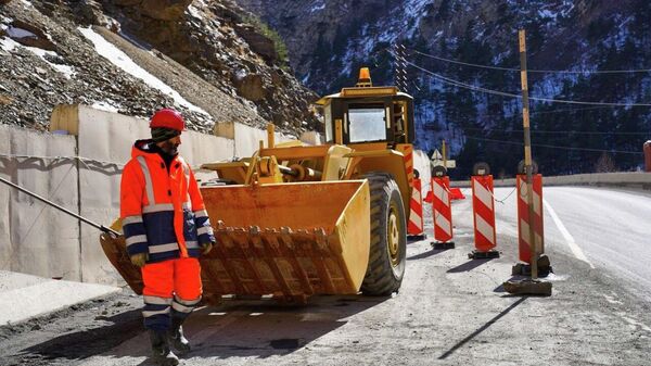 Капитальный ремонт Буронского тоннеля на Транскаме  - Sputnik Южная Осетия