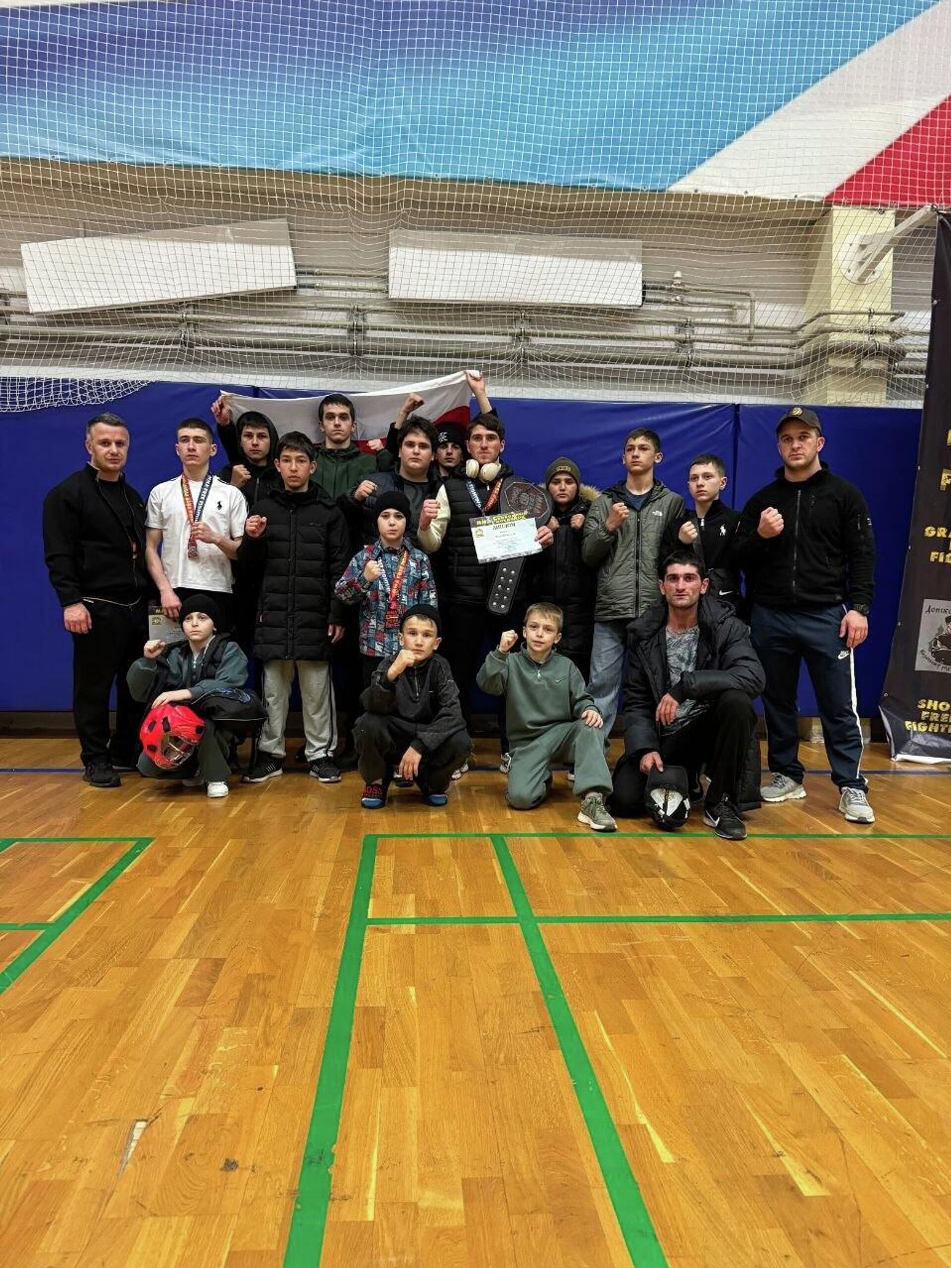 Победители и призеры чемпионата и первенства России по ММА Shock-Free Fighting в Кисловодске - Sputnik Южная Осетия, 1920, 12.04.2026