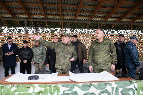 Войсковые учения на полигоне - Sputnik Южная Осетия