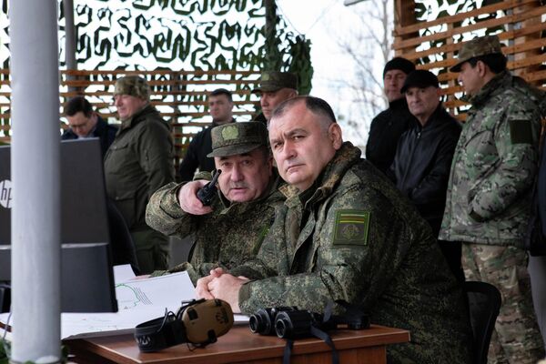 Войсковые учения на полигоне - Sputnik Южная Осетия