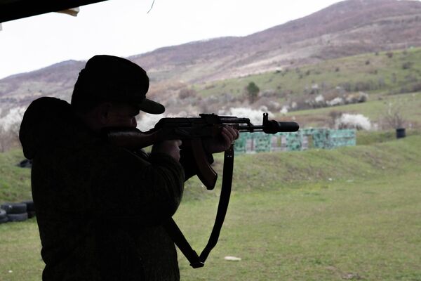 Войсковые учения на полигоне - Sputnik Южная Осетия