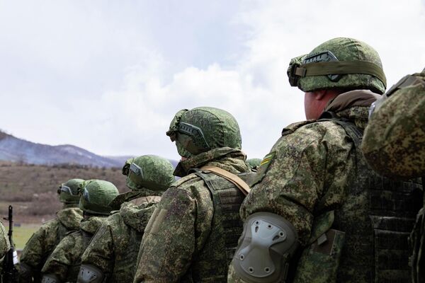 Войсковые учения на полигоне - Sputnik Южная Осетия