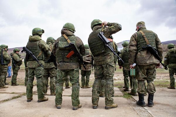 Войсковые учения на полигоне - Sputnik Южная Осетия