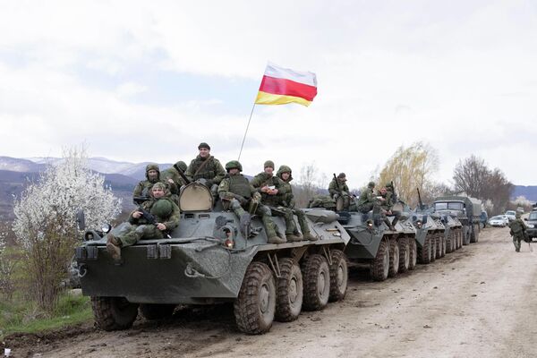 Войсковые учения на полигоне - Sputnik Южная Осетия