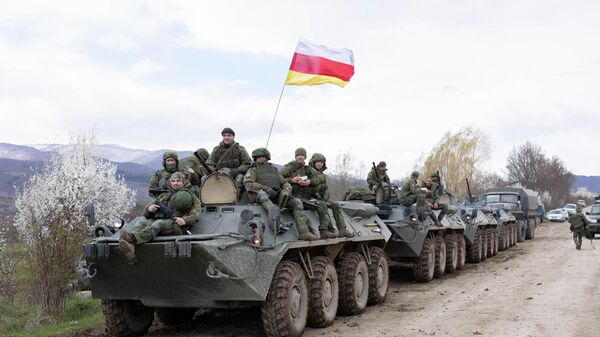 Войсковые учения на полигоне - Sputnik Южная Осетия