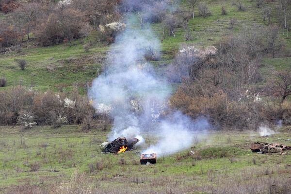 Войсковые учения на полигоне - Sputnik Южная Осетия