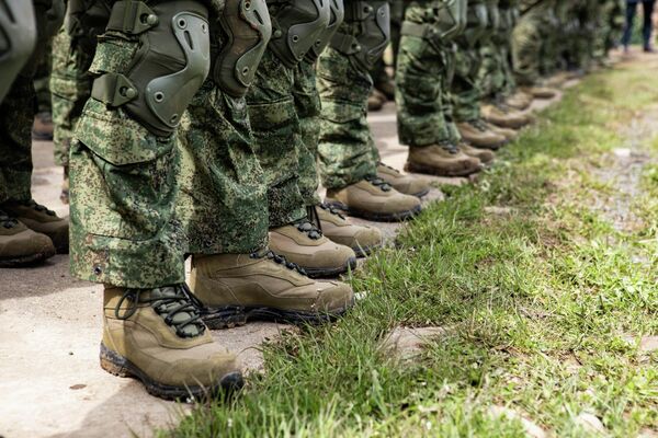 Войсковые учения на полигоне - Sputnik Южная Осетия