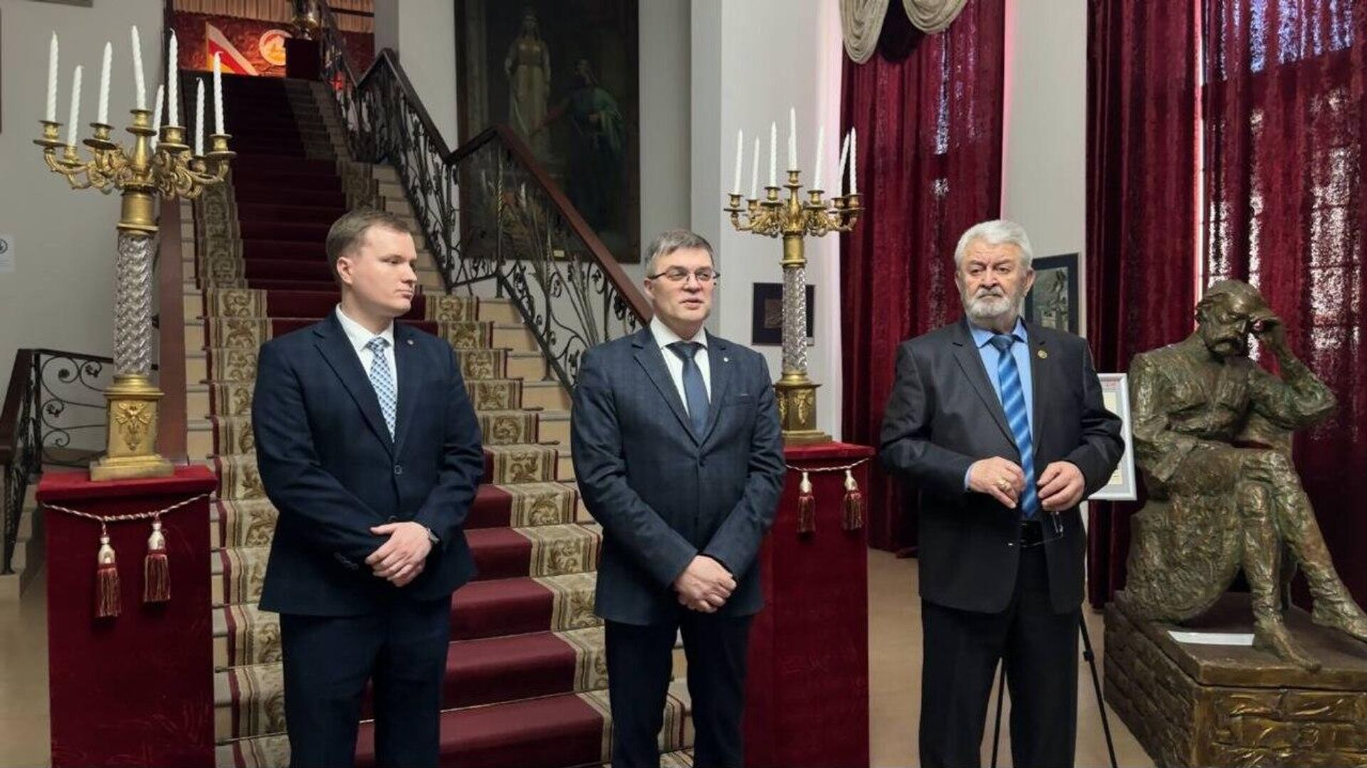 В Цхинвале открылась выставка Трагедия народов о жертвах нацистской агрессии - Sputnik Южная Осетия, 1920, 16.04.2026