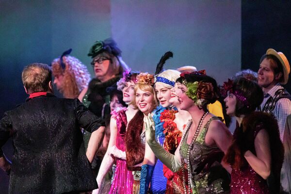 Мастер и Маргарита Московского художественного академического театра им. Горького на сцене Госдрамтеатра Южной Осетии - Sputnik Южная Осетия