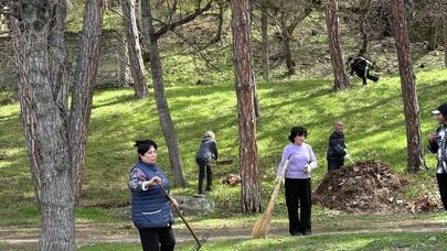 Субботник в Ленингорском районе