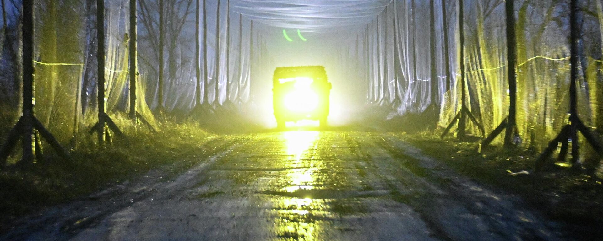 Противодроновый коридор в зоне СВО. Архивное фото  - Sputnik Южная Осетия, 1920, 18.04.2026