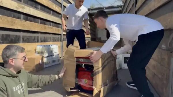 Северная Осетия направила в Дагестан очередную партию гумпомощи - Sputnik Южная Осетия