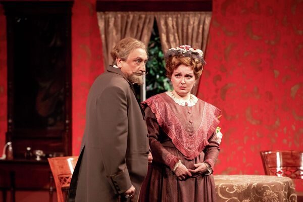 Не все коту масленица Московского художественного академического театра им. Горького на сцене Госдрамтеатра Южной Осетии - Sputnik Южная Осетия