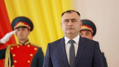 Президент Южной Осетии Алан Гаглоев 