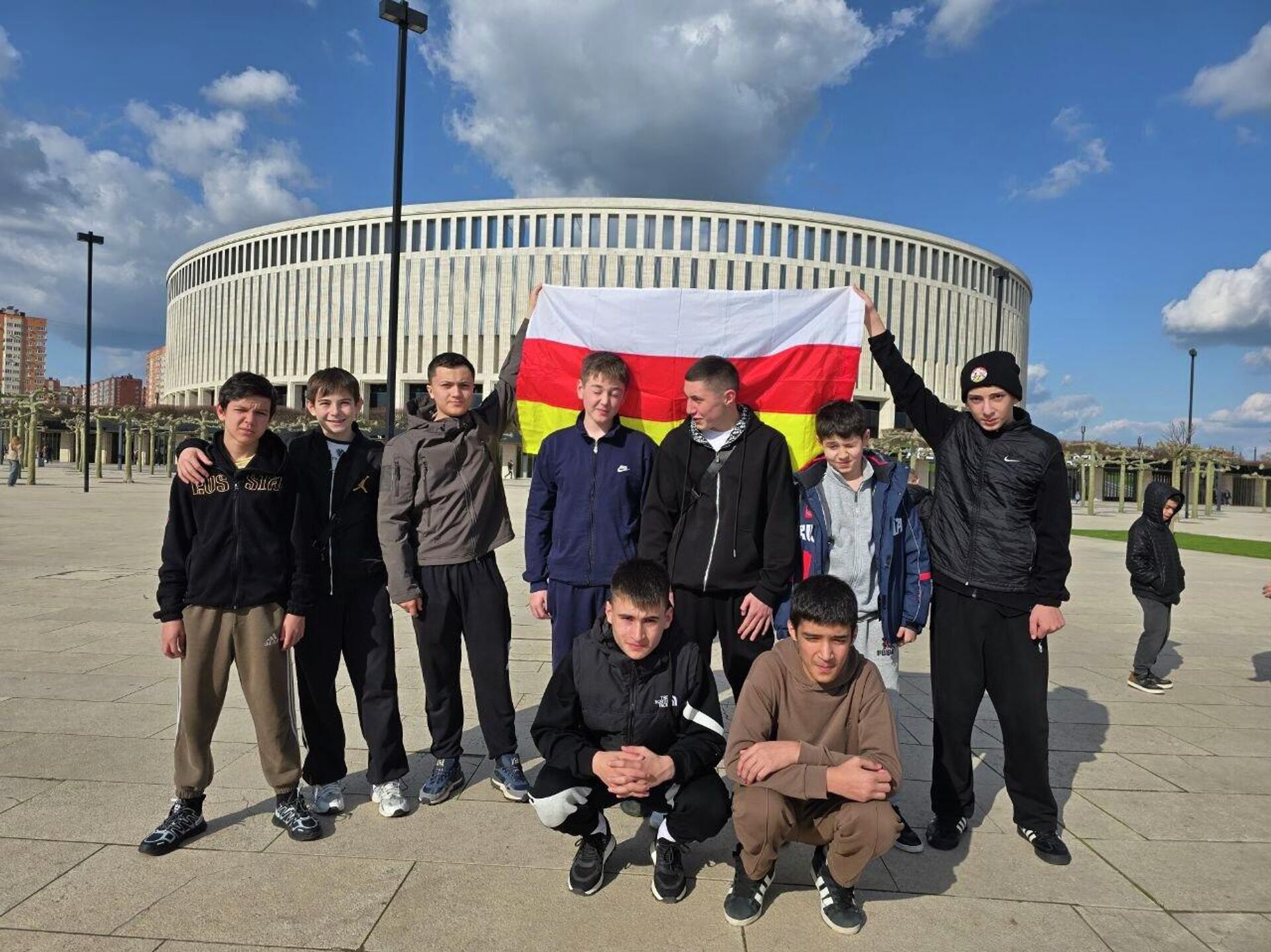 Детская футбольная команда из Южной Осетии в Краснодаре - Sputnik Южная Осетия, 1920, 21.04.2026