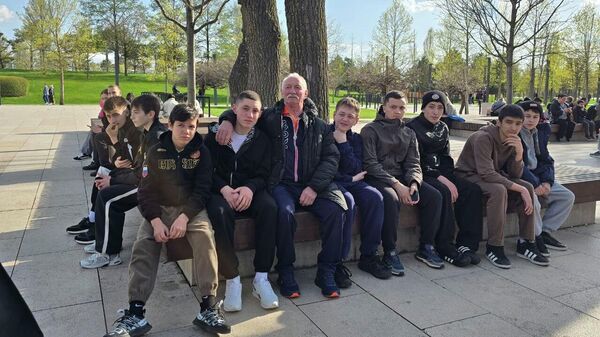 Детская футбольная команда из Южной Осетии в Краснодаре - Sputnik Южная Осетия